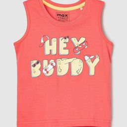 max Boys Typography Printed Cotton T-shirt-picture-9
