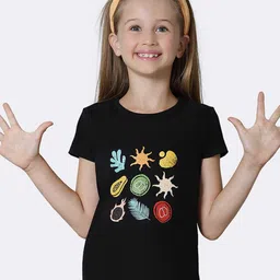 Van Heusen Girls Printed Pure Cotton T-shirt-picture-55