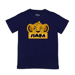 Disney by Wear Your Mind Boys Navy Blue Simba Printed T-shirt-picture-27