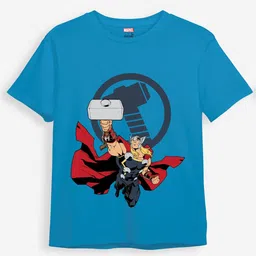 Minicult Kids Printed Cotton T-shirt-image-39