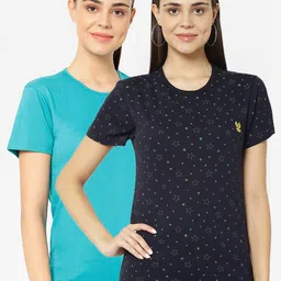 mack jonney VIMAL JONNEY Women Pack Of 2 T-shirts-picture-27