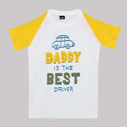 RISH Kids Printed Round Neck Short Sleeves Cotton T-shirt-image-74