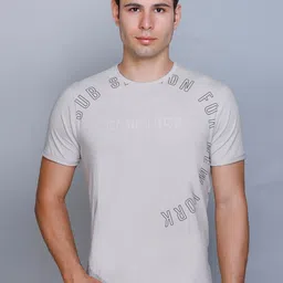 Fort Collins Typography Printed Round Neck Cotton T-shirt-picture-10