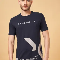 SF JEANS by Pantaloons Typography Printed Round Neck T-shirt-picture-49