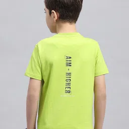Monte Carlo Boys Typography Printed Round Neck Cotton T-shirt-picture-42