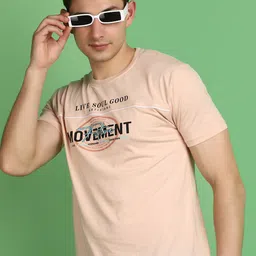 V-Mart Typography Printed Round Neck Cotton T-shirt-picture-13