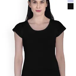 Aimly Set Of 3 Solid Cotton Top image 1