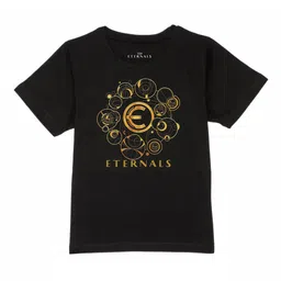 Marvel by Wear Your Mind Boys Black Printed Pure Cotton T-shirt-picture-38