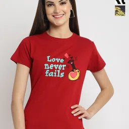 Fabflee Pack Of 3 Printed Cotton T-shirt image 1