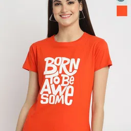 Fabflee Pack Of 3 Typographic Printed Cotton T-shirt-picture-21