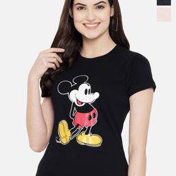 Fabflee Pack Of 3 Mickey Mouse Printed Cotton T-shirt-picture-9