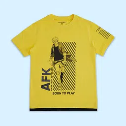 Pantaloons Junior Boys Colourblocked Cotton T-shirt-image-26