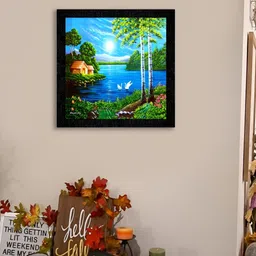 PnF Black & Green Floral And Botanical Wall Art image 3