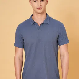 BYFORD by Pantaloons Men Polo Collar  Slim Fit T-shirt image 2