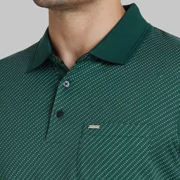 Park Avenue Polo Collar Short Sleeves Cotton Slim Fit T-shirt image 2