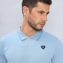 Technosport Polo Collar Antimicrobial Slim Fit Sports T-Shirt image 3
