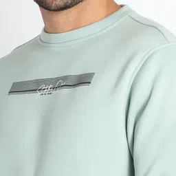 Status Quo Graphic Printed Cotton Sweatshirt image 2