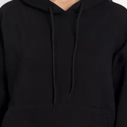 COLOR CAPITAL Oversized Drop Shoulder Hooded Pullover Sweatshirt image 3