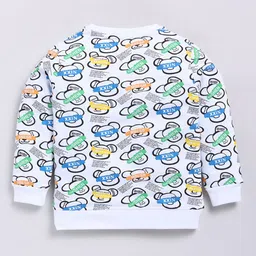 Ginie Boys Conversational Printed Cotton Sweatshirt image 2