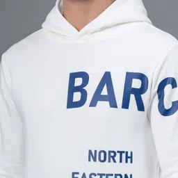 Red Tape Typography Printed Hooded Sweatshirt image 2