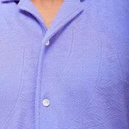 the indian garage co The Indian Garage Co. Cuban Collar Slim Fit Casual Shirt image 2