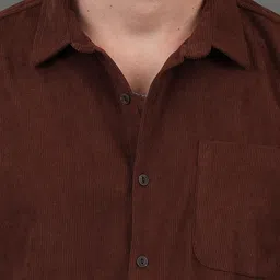 HERE&NOW Slim Fit Long Sleeves Spread Collar Casual Shirt image 2