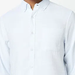 R&B Men Spread Collar Solid Casual Shirt image 4