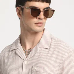 THE BEAR HOUSE Opaque Striped Cotton Casual Shirt-image-39