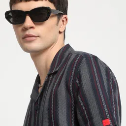 THE BEAR HOUSE Opaque Striped Casual Shirt-picture-17