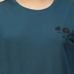 Rigo Typography Printed Oversized Cotton T-shirt image 3