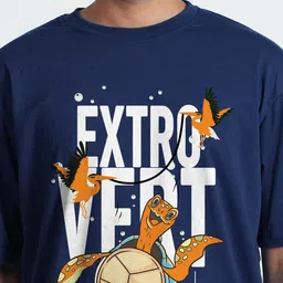 Bloopers Store Typography Printed Cotton T-shirt image 3