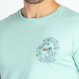 Status Quo Men Printed Pure Cotton Raw Edge T-shirt image 2