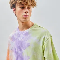 Bewakoof Tie & Dye Oversized T-shirt image 2