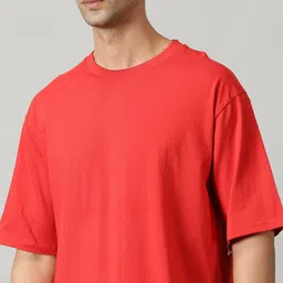 SLOWLORIS Men Drop-Shoulder Sleeves Pockets T-shirt image 2