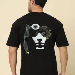 PockMAN Men Bio Finish Graphic Printed Cotton T-shirt image 2