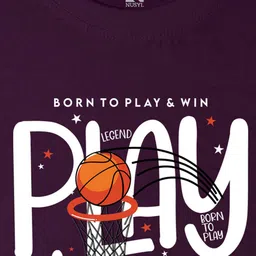 NUSYL Boys Graphic  Printed  Regular Fit T-shirt image 3