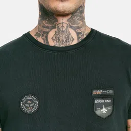 Octave Round Neck Cotton T-shirt image 2