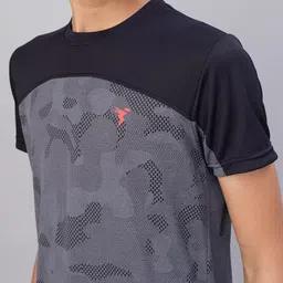 Technosport Boys Camouflage Printed Antimicrobial Active T-shirt image 2