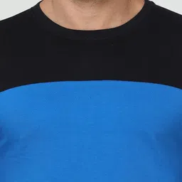 Fleximaa Men Multicoloured Colourblocked T-shirt image 2