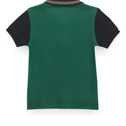U.S. Polo Assn. Kids Boys Colourblocked Polo Collar T-shirt image 2