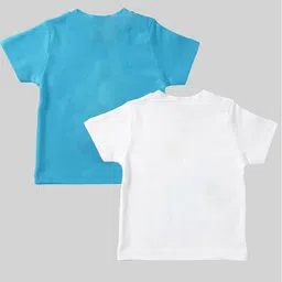 Mojua Kids Set Of 2 Graphic Printed Bio Finish Cotton T-shirt image 2