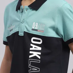 Monte Carlo Boys Summer Typography Printed Polo Collar Cotton T-shirt image 3