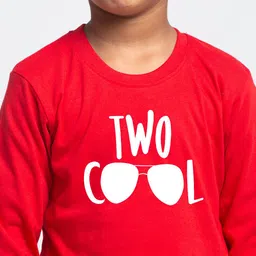 Friskers Boys Typography Printed Bio Wash Pure Cotton T-shirt image 2