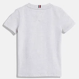 Tommy Hilfiger Boys Typography Printed Pure Cotton T-shirt image 2