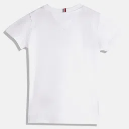 Tommy Hilfiger Boys Brand Logo Printed Pure Cotton T-shirt image 2