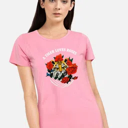 CHOZI Pack Of 2 Graphic Printed Cotton T-shirt image 3