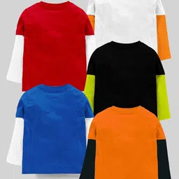 KUCHIPOO Boys Typography 5 Printed T-shirt image 5