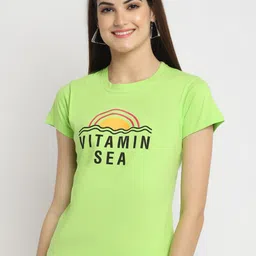 Fabflee Pack Of 3 Graphic Printed Cotton T-shirts image 2