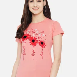 Fabflee Pack Of 3 Typography Printed Cotton T-shirts image 4