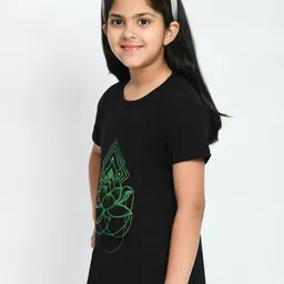 BAESD Girls Pack Of 6 Printed Cotton T-Shirt image 5